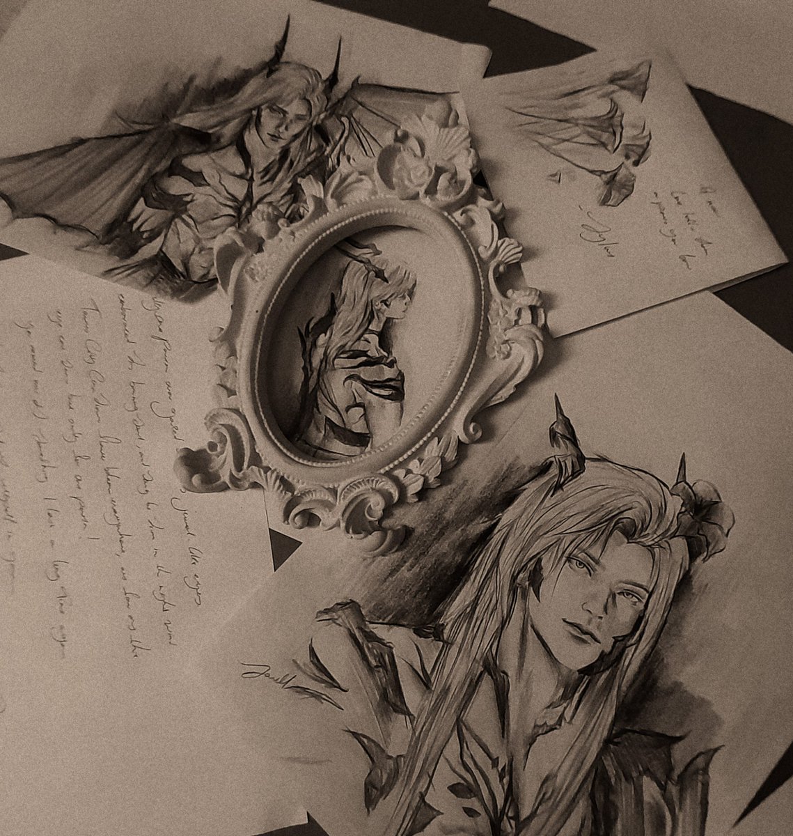 theVixen004's tweet photo. Old drawings. https://t.co/tuYp2IeWwe