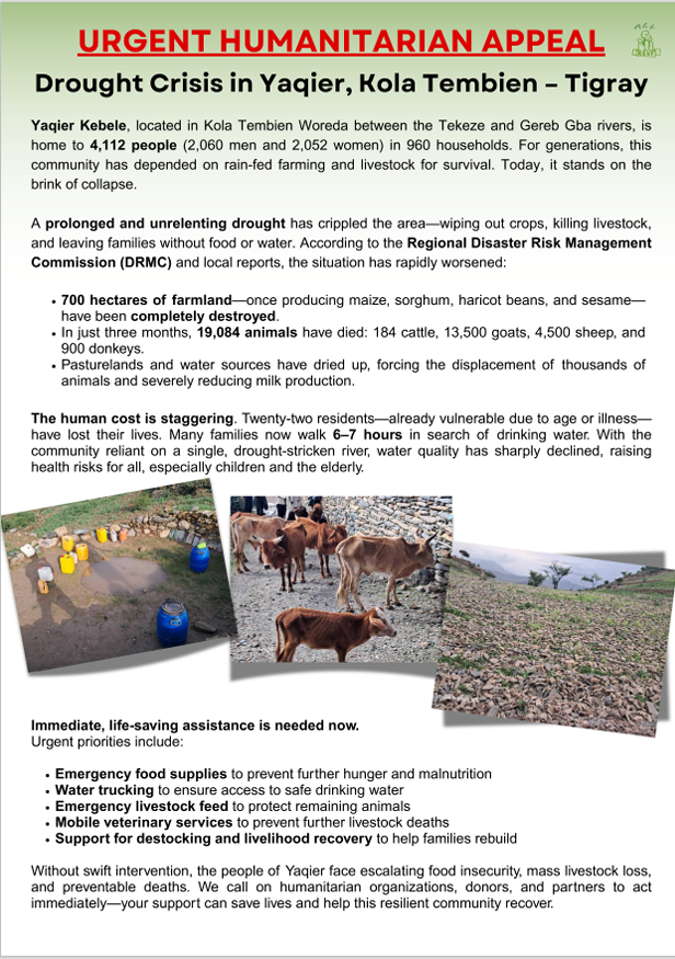 BurbridgeDuke's tweet image. Things are terrible in Kola Tembien right now, and I am very concerned that famine conditions may be more widely spread than we know.

(Left is from @ReliefTigray; Right is from this year's Belg Harvest assessment.) 
#TigrayCantWait