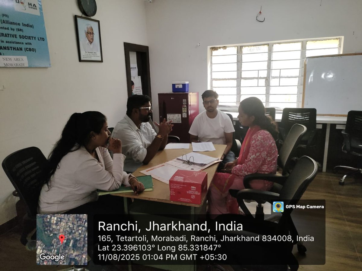 jhswabhiman's tweet photo. DIC meeting at TI-CC was done today. Status of Targets vs achievement of 1st Half of this FY was discussed.  Program Manager @singhskr chaired the meeting and status report of p-MPSE 2 was also shared by the team.

@NACOINDIA 
@NACOINDIA 
@HLTH_JHARKHAND 
@satyabokaro https://t.co/XmUSAnKtMm