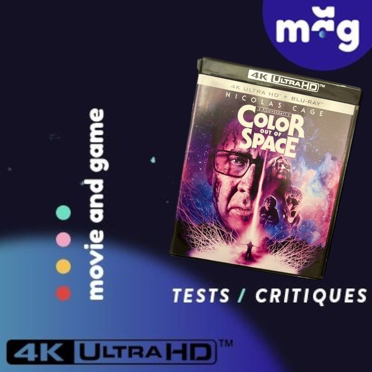 leloupceleste's tweet photo. ☄️🟣 #ColorOutOfSpace : un cauchemar éveillé ultra-malaisant où l’innommable prend chair en #4K #UltraHD.
Mon test 👉🏻 https://t.co/9yu3dZOlPz
Des couleurs que même le Necronomicon n’oserait nommer ?
@MaGMovieandGame @RLJEfilms #4KUltraHD #WeLovePhysicalMedia 📀 https://t.co/0P1EUqubuY