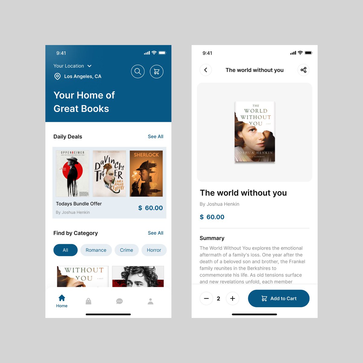DesignTech_0's tweet image. We just wrapped up a clean, user-friendly design for a new book app 📚✨
Our focus was on simplicity, smooth navigation, and a cozy reading experience, perfect for readers of all kinds.