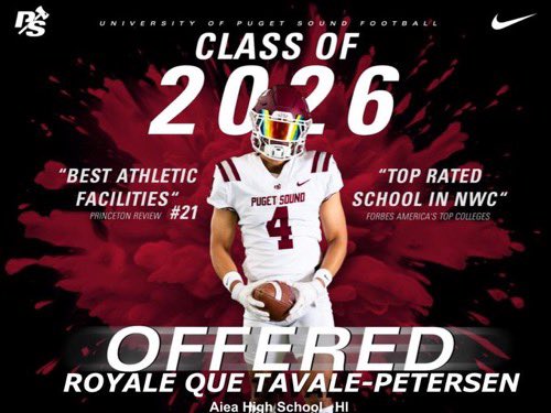 After a amazing conversation with <a href="/LOGGER_LBCOACH/">UPS Loggers Coach Jeff Schmidt</a>, I’m blessed to receive an offer to The University of Puget Sound!