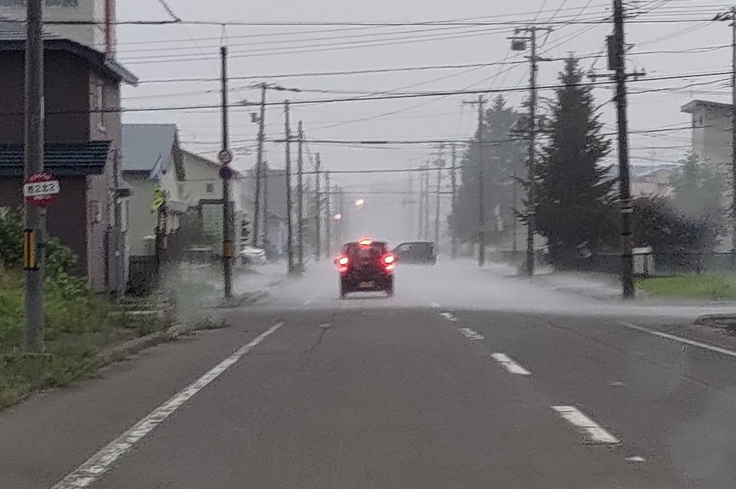 大雨との境目 🌥️/☔️