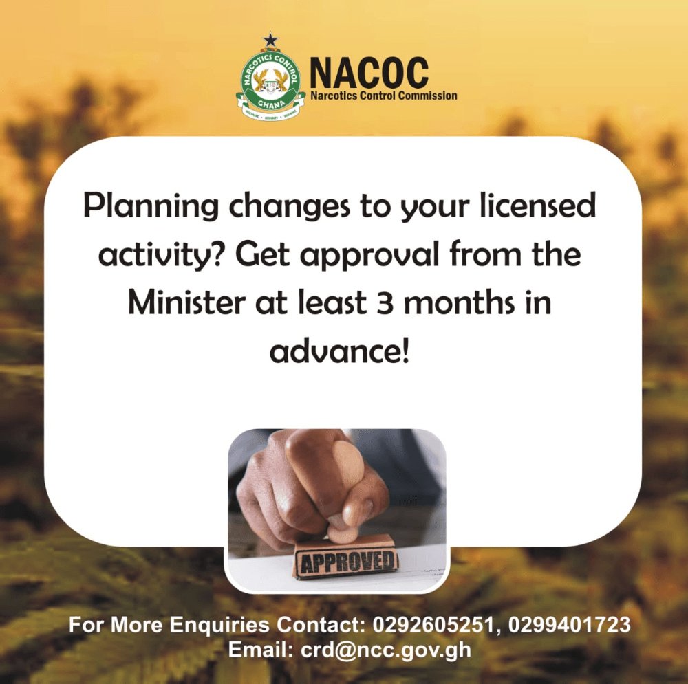 Narcotics Control Commission - Ghana tweet media