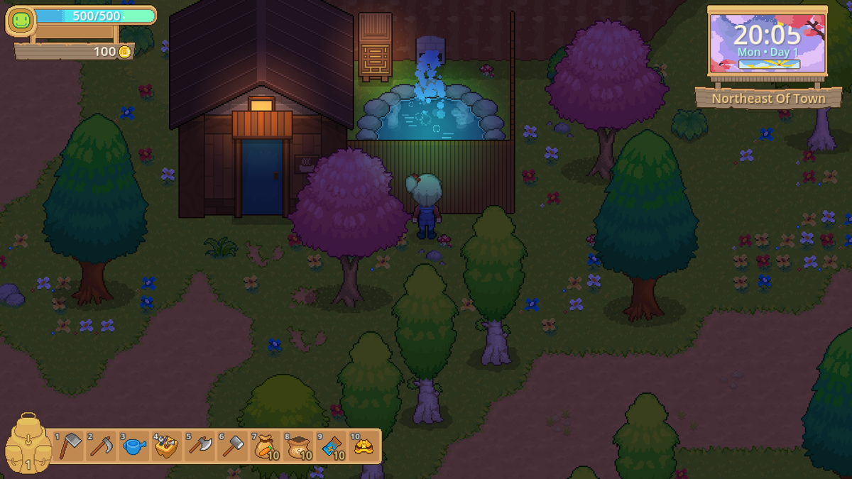 You can restore all of your stamina by resting in the onsen.