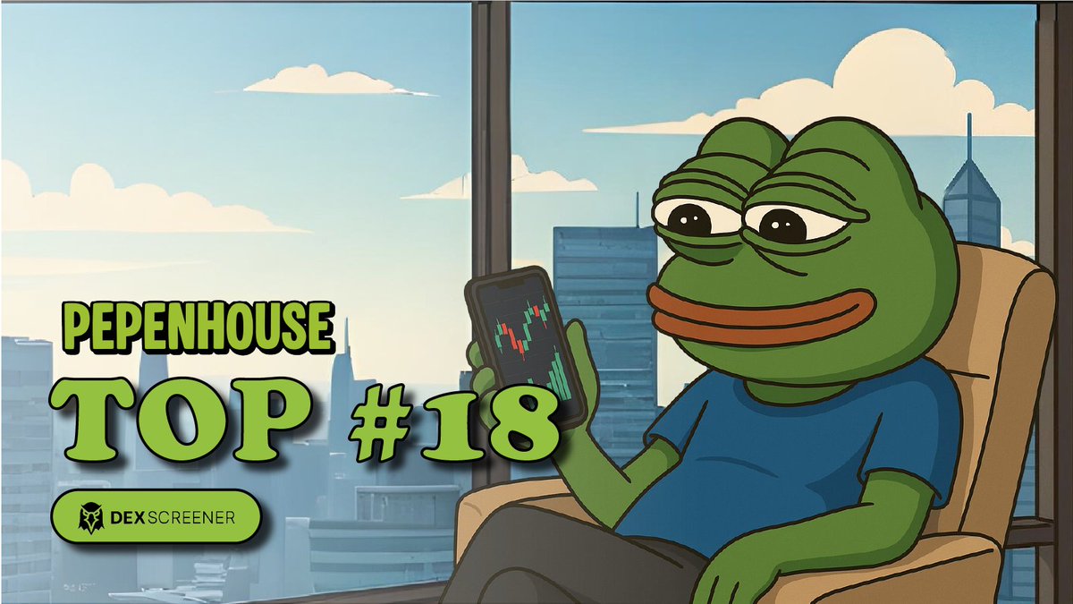 pepenhouse's tweet photo. This is not a drill—$PEPENHOUSE just soared into Solana’s Top 18. Join the ride now! 🛸📊

https://t.co/XuoxUMebU6 https://t.co/Qpeg6Q5cC5