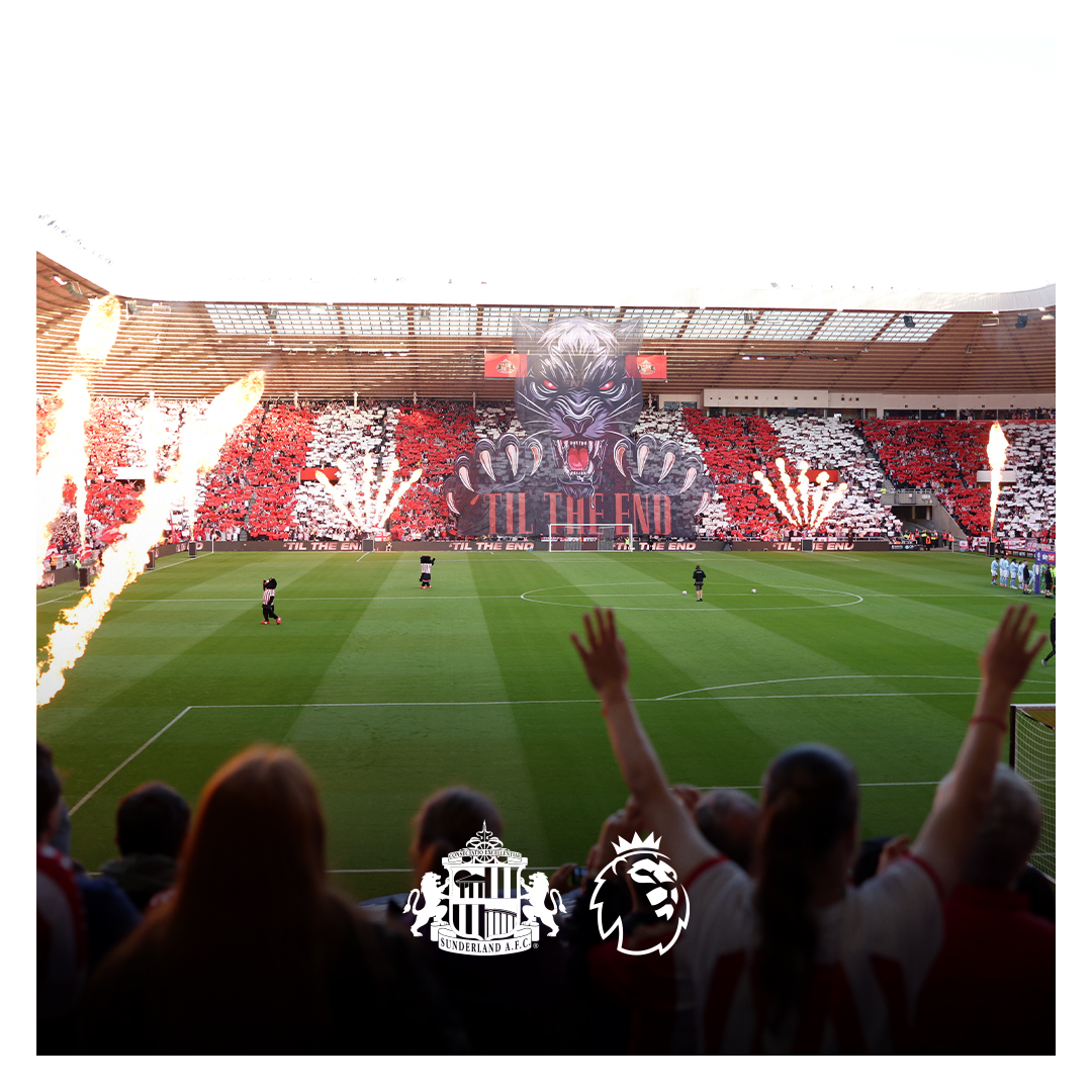 SunderlandAFC's tweet photo. We're back in @PremierLeague action this week 😍

🔜 #SUNWHU https://t.co/EEu2jCTrZF