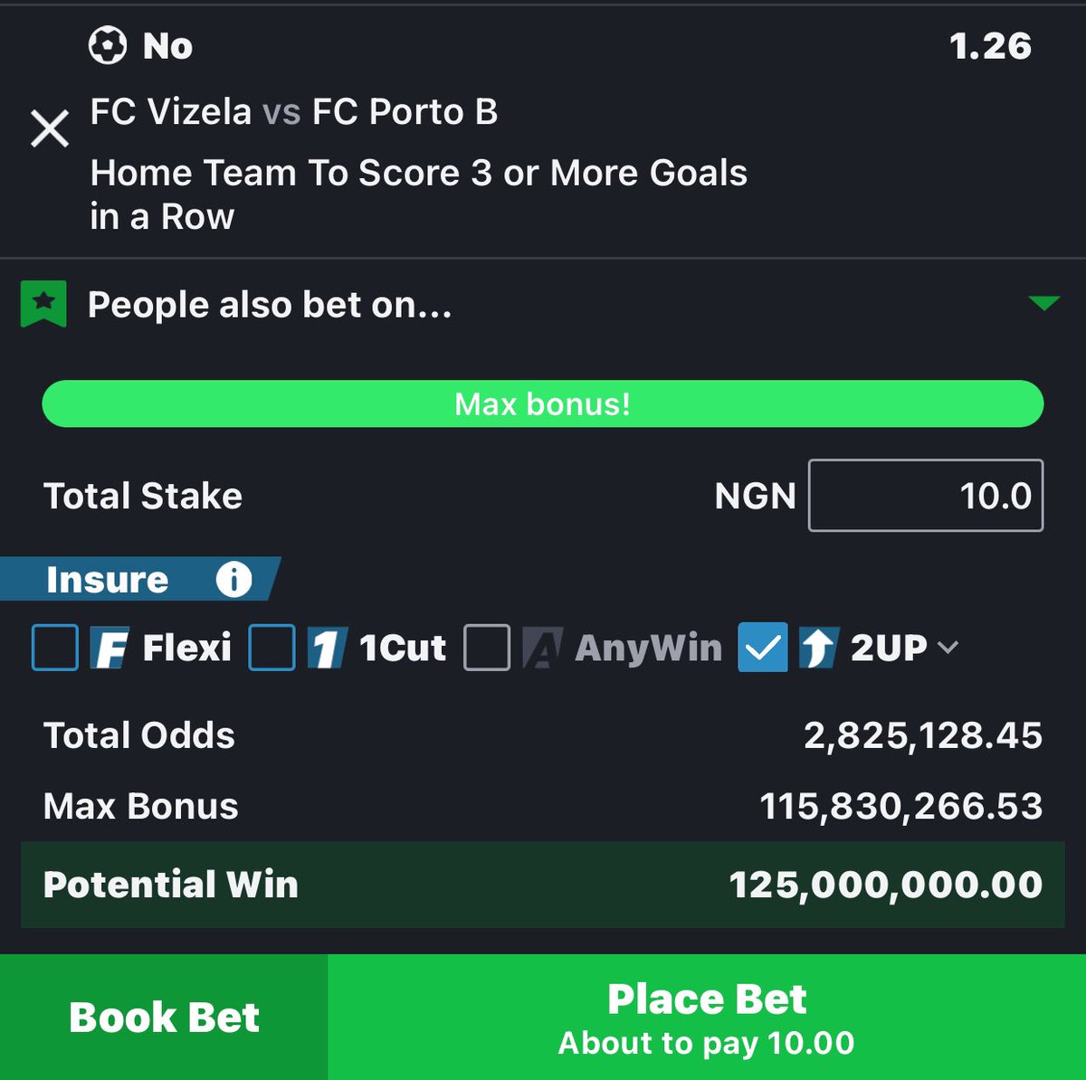 Ready your 10 naira.