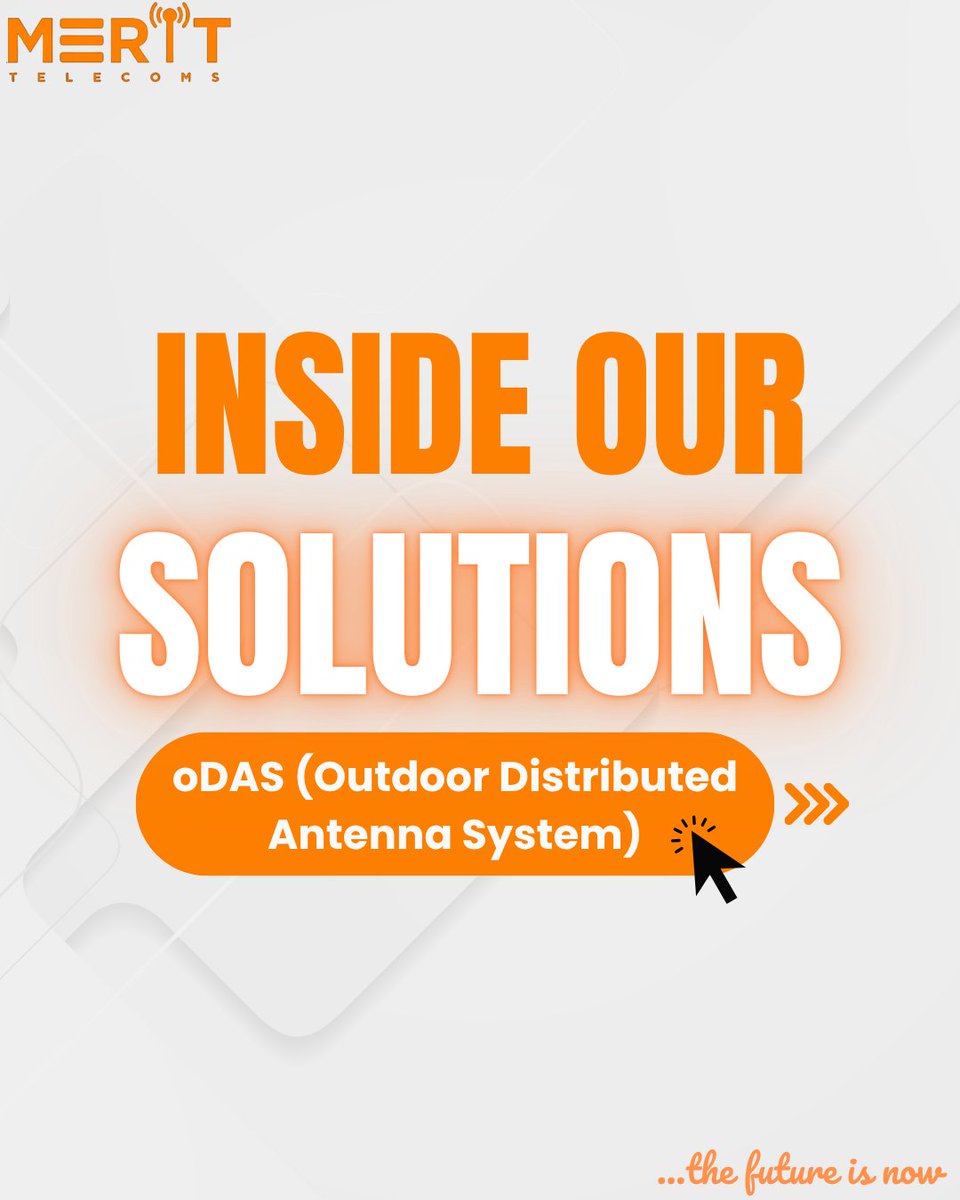 MeritTelecoms's tweet photo. Get connected, anywhere! Our oDAS systems provide robust outdoor coverage for businesses, events, public spaces and even in the most challenging environments.

#merittelecoms #odas #connectivity #outdoorcoverage https://t.co/GECvZCRCj5