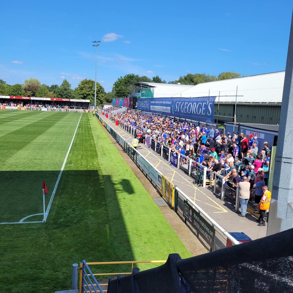 1,061 Carlisle fans made a 636 mile and over a 11 hour round trip on Saturday to watch their team play Woking, 

Any club that takes that following in any league is fantastic but in non-league 🤯

Absolutely phenomenal support for such a distance 👏🏻

<a href="/officialcufc/">Carlisle United</a> <a href="/NL_Enterprise/">Enterprise National League</a>