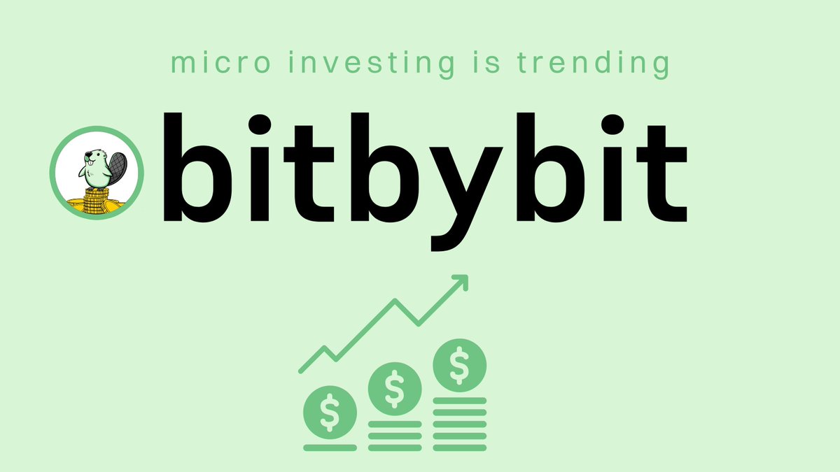 bitbybit_money's tweet photo. Micro-investing is trending, and crypto is leading the way. Start small, dream big with #bitbybit. #crypto #cryptocurrency #investment #microinvesting #dreambig https://t.co/BvI83ygj4t