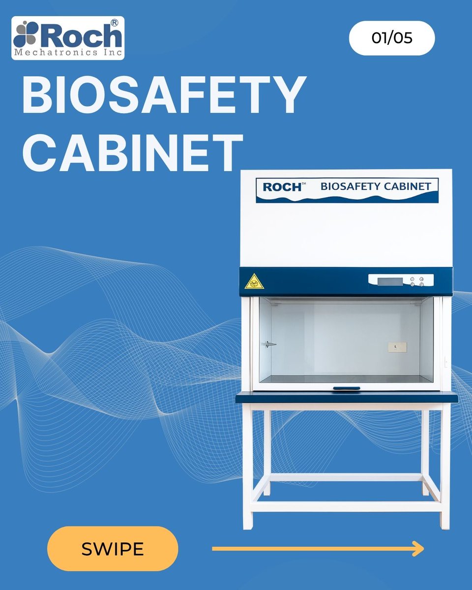 RochMecha's tweet image. Roch&apos;s Biosafety Cabinets are engineered for maximum protection of personnel, products, and the environment ensuring sterile, contamination-free operations in every critical lab setting.
rochmechatronics.com/biosafety-cabi…

#BiosafetyCabinet #fumehood #passbox #RochMechatronics