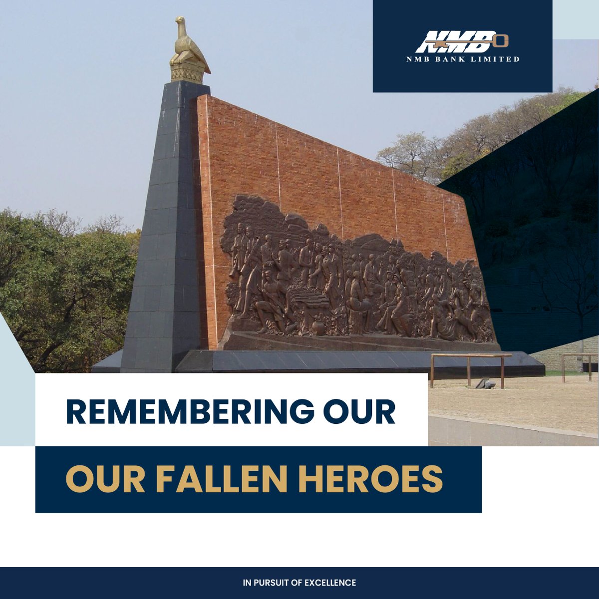 NMB Bank Zim (@nmbbankzim) on Twitter photo Happy Heroes Day Zimbabwe. 
#heroes #NMBBank #NMBConnect Happy Heroes Day Zimbabwe. 
#heroes #NMBBank #NMBConnect