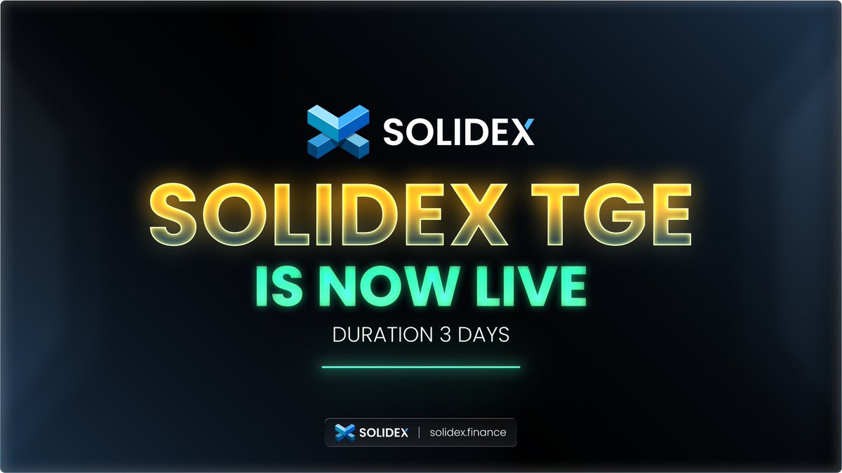 🚀Solidex TGE now is LIVE!

🔥The first ve(3,3) DEX on Cronos, powered by <a href="/realFrogsClub/">FROGS</a> 🐸
💠1,000,000 $SDX - FCFS
💱1 SDX = 1 WCRO
💰Max Buy: 50,000 SDX

📜Claim:
✅30% instantly
✅70% as 3-month veSDX NFTs (rewards + governance)

Are you ready 212?

🔗Join now: