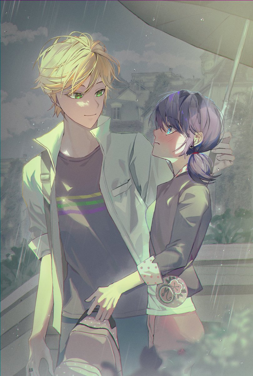 10주년 카페에 엽서 협력으로 참여하였습니다!
주최님께서 전달주신 주제가 우산이었어서 어떻게 해야 그 장면의 감동을 잘 살릴 수 있는지 고민했던 기억이나요ㅠㅠ그릴땐 6월 말이었는데 장마를 지나 여름날에 우산씬을 공개하다니🥹 날씨랑 딱 맞는느낌입니다.
다들 수고하셨어요! 10년째 임무완수!