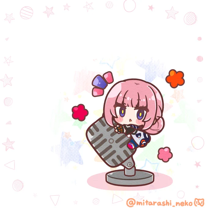 耳元サイズのちっちゃい花譜ちゃん #花譜美術部