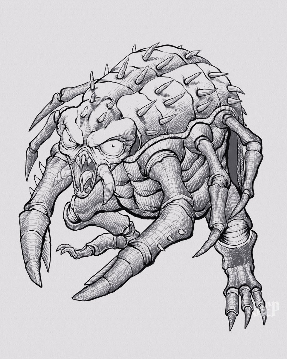 robSHEPart's tweet photo. Droxxilith of Grav'Aos
•
Follow the link in bio to "Claim Your FREE Fantasy Core Rulebook."

#robSHEPart #PlanetKhaos #QuestsOfKhAos

#fantasyart #artwork #sketch #painting #digitalart #draw

#conceptart #digitalartist #rpg #dnd #characterart #creature #dungeonsanddragons https://t.co/t7bvYzYzkq