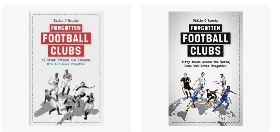 Forgotten Football Clubs (@_forgottenfooty) on Twitter photo It's finally here. Book number 2.
Forgotten Football Clubs Great Britain and Ireland
Fifty Clubs from
Rep of Ireland ๐ฎ๐ช
England ๐ด๓ ง๓ ข๓ ฅ๓ ฎ๓ ง๓ ฟ
Wales ๐ด๓ ง๓ ข๓ ท๓ ฌ๓ ณ๓ ฟ
Scotland ๐ด๓ ง๓ ข๓ ณ๓ ฃ๓ ด๓ ฟ
Northern Ireland ๐ฌ๐ง ๐ฎ๐ช
Some familiar names and some not so familiar names.
It's the second book in the series.
You It's finally here. Book number 2.
Forgotten Football Clubs Great Britain and Ireland
Fifty Clubs from
Rep of Ireland ๐ฎ๐ช
England ๐ด๓ ง๓ ข๓ ฅ๓ ฎ๓ ง๓ ฟ
Wales ๐ด๓ ง๓ ข๓ ท๓ ฌ๓ ณ๓ ฟ
Scotland ๐ด๓ ง๓ ข๓ ณ๓ ฃ๓ ด๓ ฟ
Northern Ireland ๐ฌ๐ง ๐ฎ๐ช
Some familiar names and some not so familiar names.
It's the second book in the series.
You