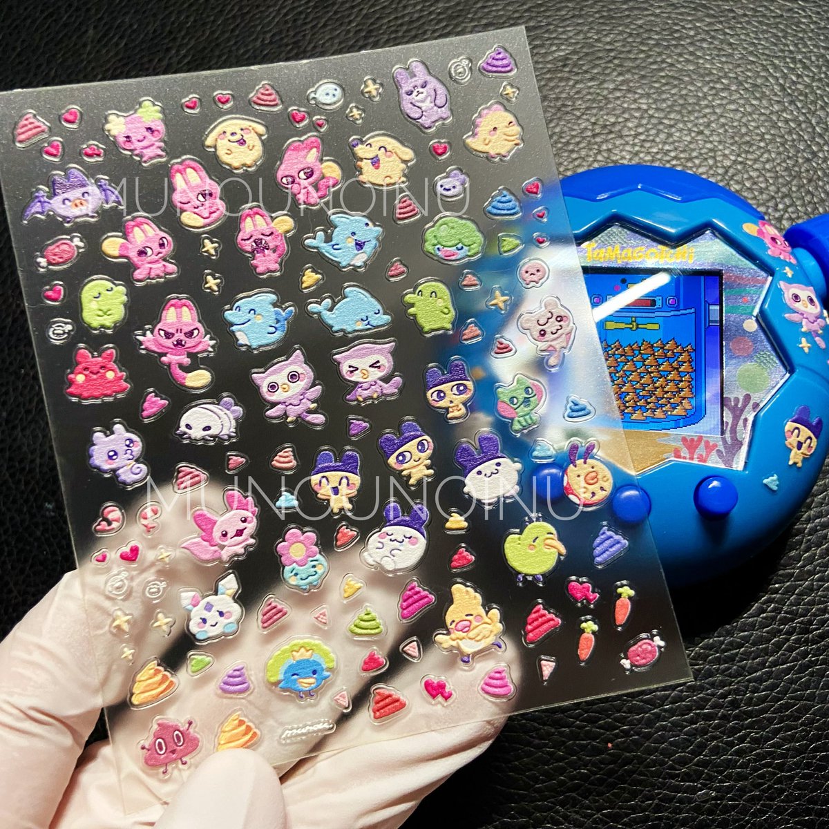 PinkRabbitCube's tweet photo. たまごっちのネイルアート✨
TaoBaoで通販しました♪ https://t.co/dpBDgvrikb