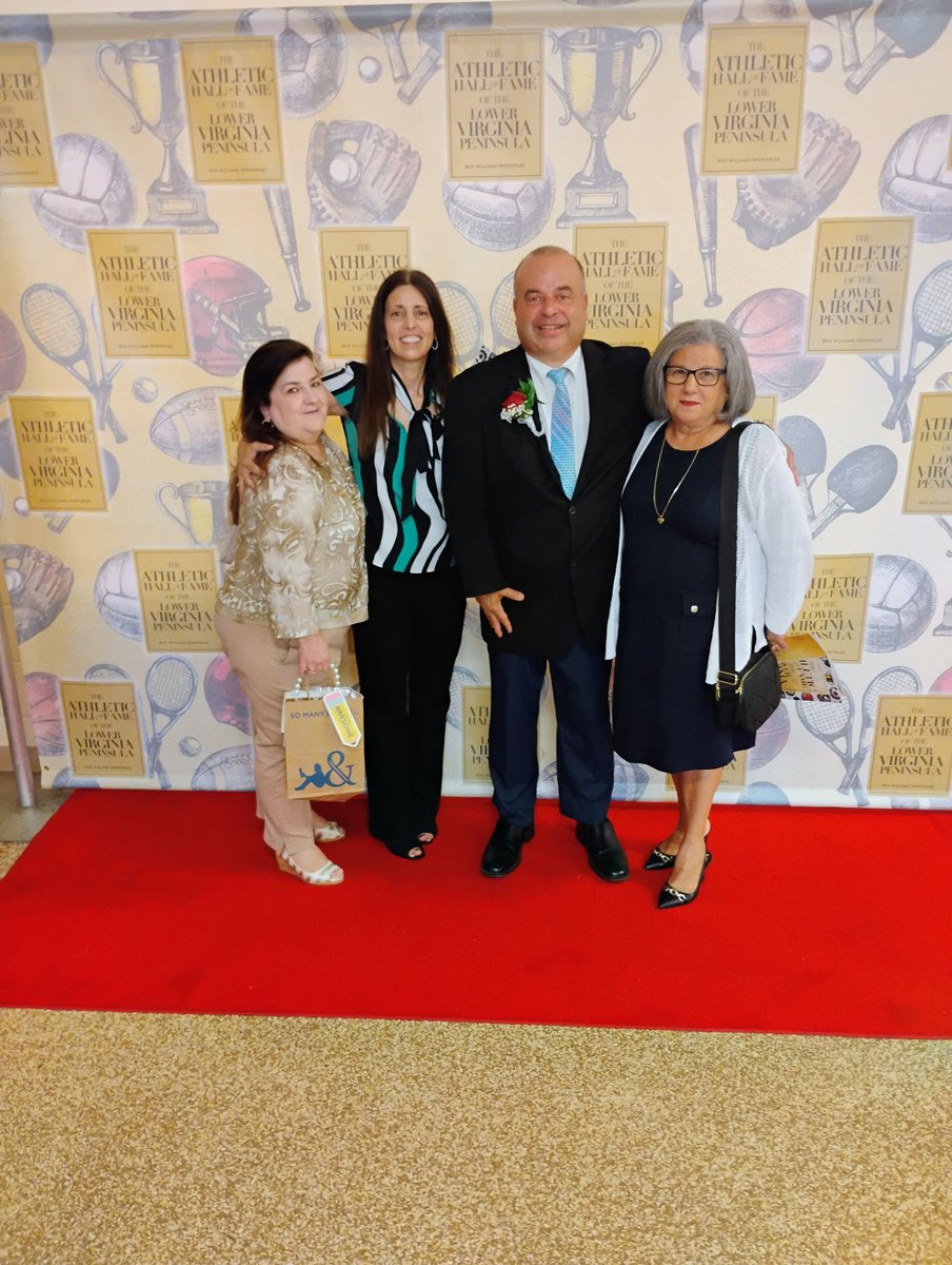 Grateful  &amp;  Wonderful evening at the Athletic Hall of Fame of the Lower Virginia Peninsula, 2025 Ceremony. 
#HRVA