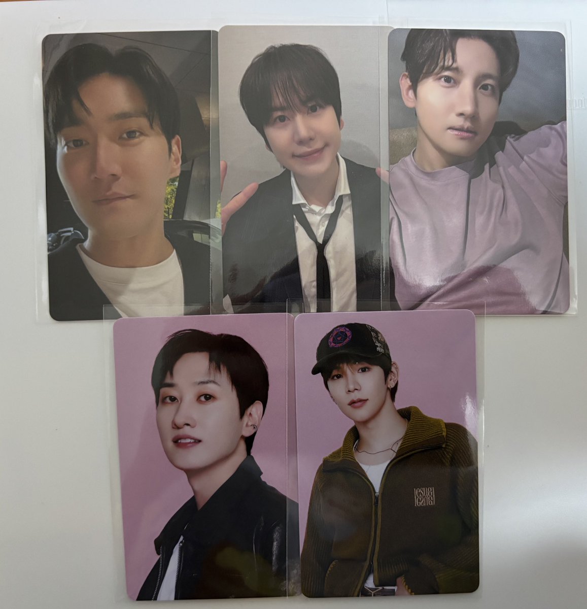 SMTOWN スムコン 交換
トレカ ラントレ ランダムフォトカード
会場限定特典(6000円)

【譲】
トレカ / シウォン、キュヒョン、チャンミン
会場特典 / ウニョク、ショウタロウ

【求】
トレカ、会場特典 / ドンヘ

都内手渡し または 郵送
お気軽にお声がけお願いします🙇‍♀️