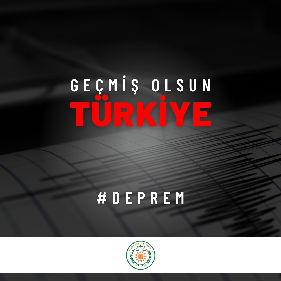 Balıkesir ili Sındırgı ilçemizde meydana gelen ve birçok ilimizde hissedilen depremden etkilenen tüm vatandaşlarımıza geçmiş olsun. Bir daha yaşanmaması dileğiyle...
#deprem #Balıkesir #geçmişolsun #Türkiye