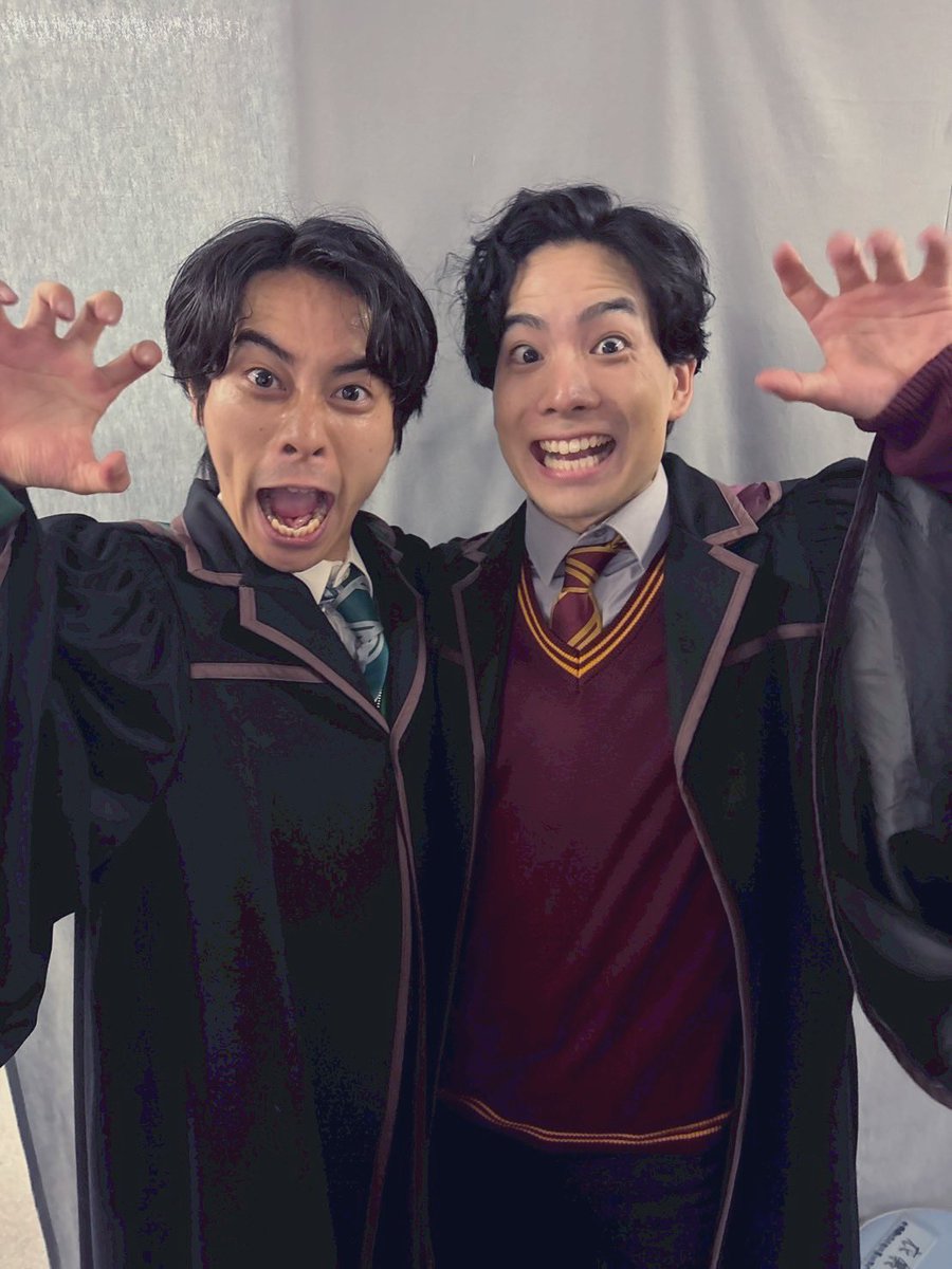 ryo_o83o's tweet photo. カムバックブラザーズ！

#ハリポタ舞台 https://t.co/6PpvuCt36L