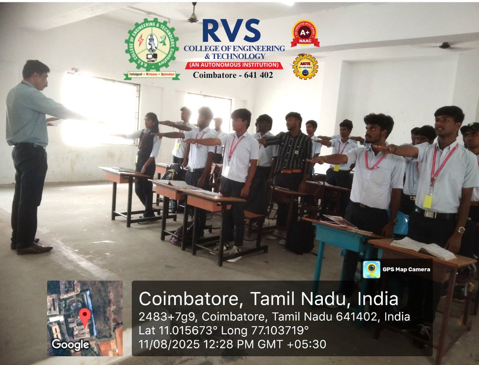 rvsdigitalcet's tweet image. 🌟 Empowering the youth, protecting the future!&quot; 🌍

RVS COLLEGE OF ENGINEERING AND TECHNOLOGY  joined hands with the Tamil Nadu Government in the #MassAntiDrugPledge campaign.

#YouthAgainstDrugs #PledgeForChange #DrugFreeCampus #RVSCET