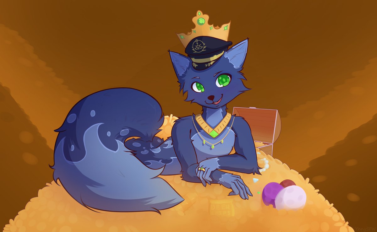YnnySFW's tweet photo. Is it just me, or does this fox seem a bit too wealthy?
Swafty cmm for Oswinin on Twitch
#art #furry #commission https://t.co/OQNNK8pOXs