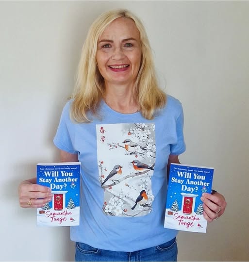 ❤️And it's Happy Publication Day to  Book 22! ❤️

Em's been gone for a year and everyone has said goodbye.
Best friend, Lili, sends her one last text... and gets an answer back.
I loved writing this one and creating the very important Bobbin the robin 🙂
mybook.to/StayAnotherDay