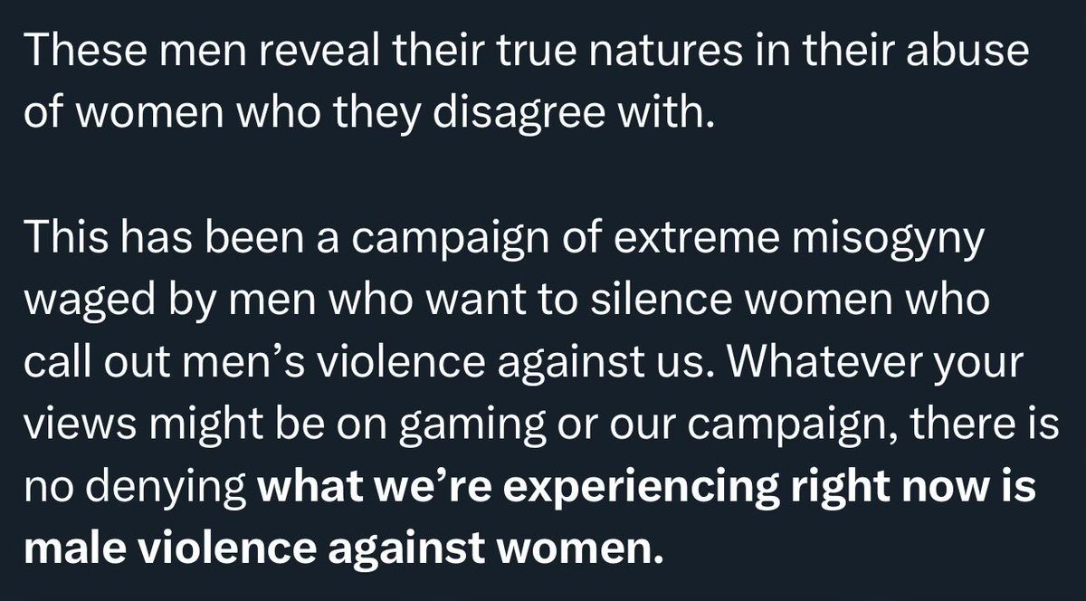 Vara_Dark's tweet photo. If 46% of gamers are female, and Collective Shout is being criticized by millions of gamers, how did they come to the conclusion only men are attacking their stance on censorship? 🤨🤣 https://t.co/lBeH6cgkg7