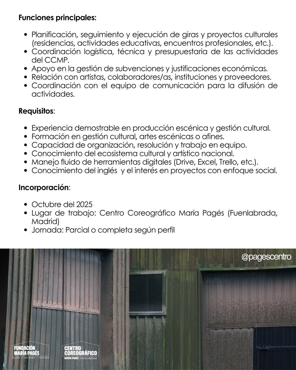 Centro Coreográfico María Pagés tweet media