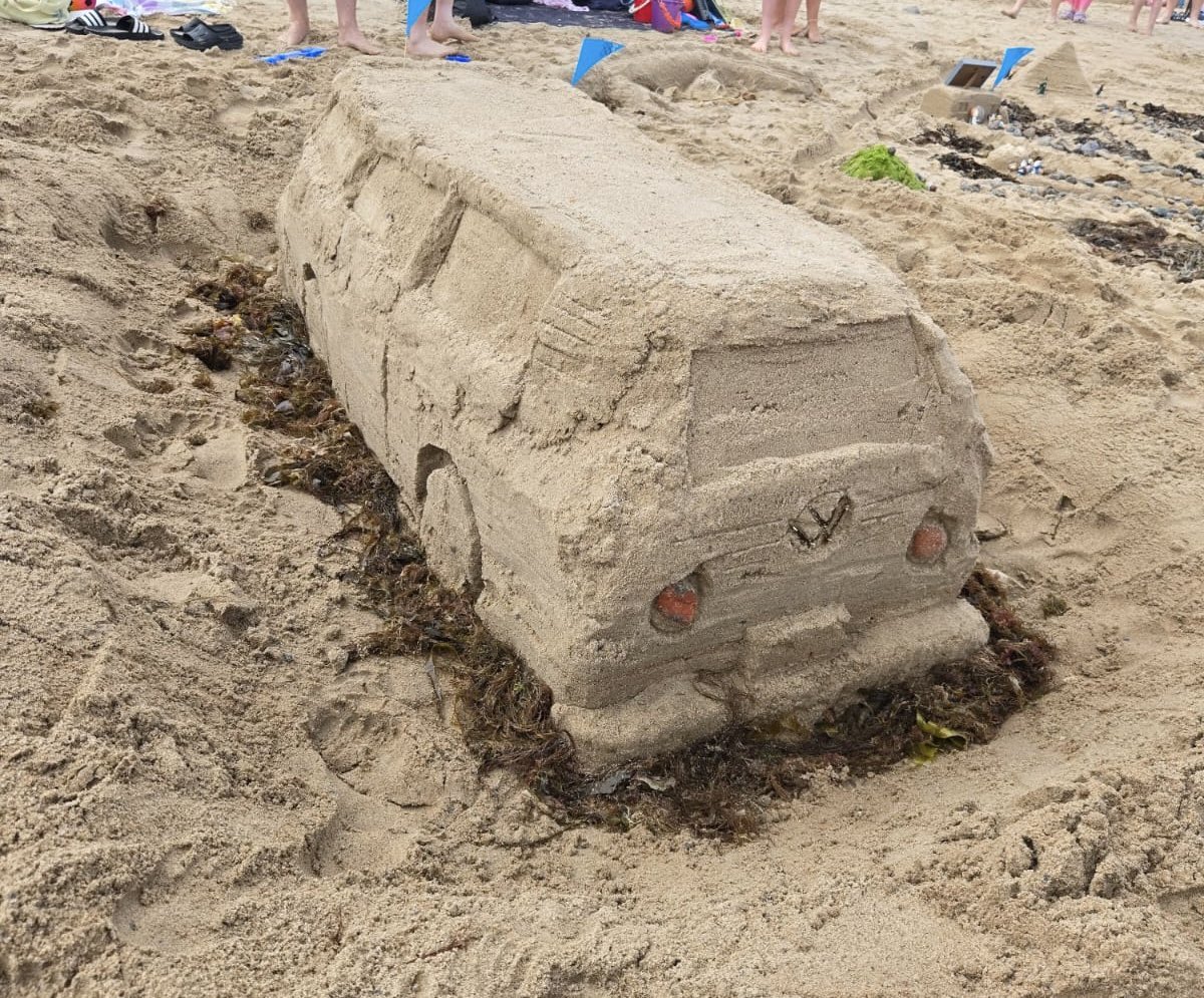 Here are the WINNERS of the 2025 Whitley Bay Sandcastle Competition. These are the sand sculpture winners. A great day was had by all