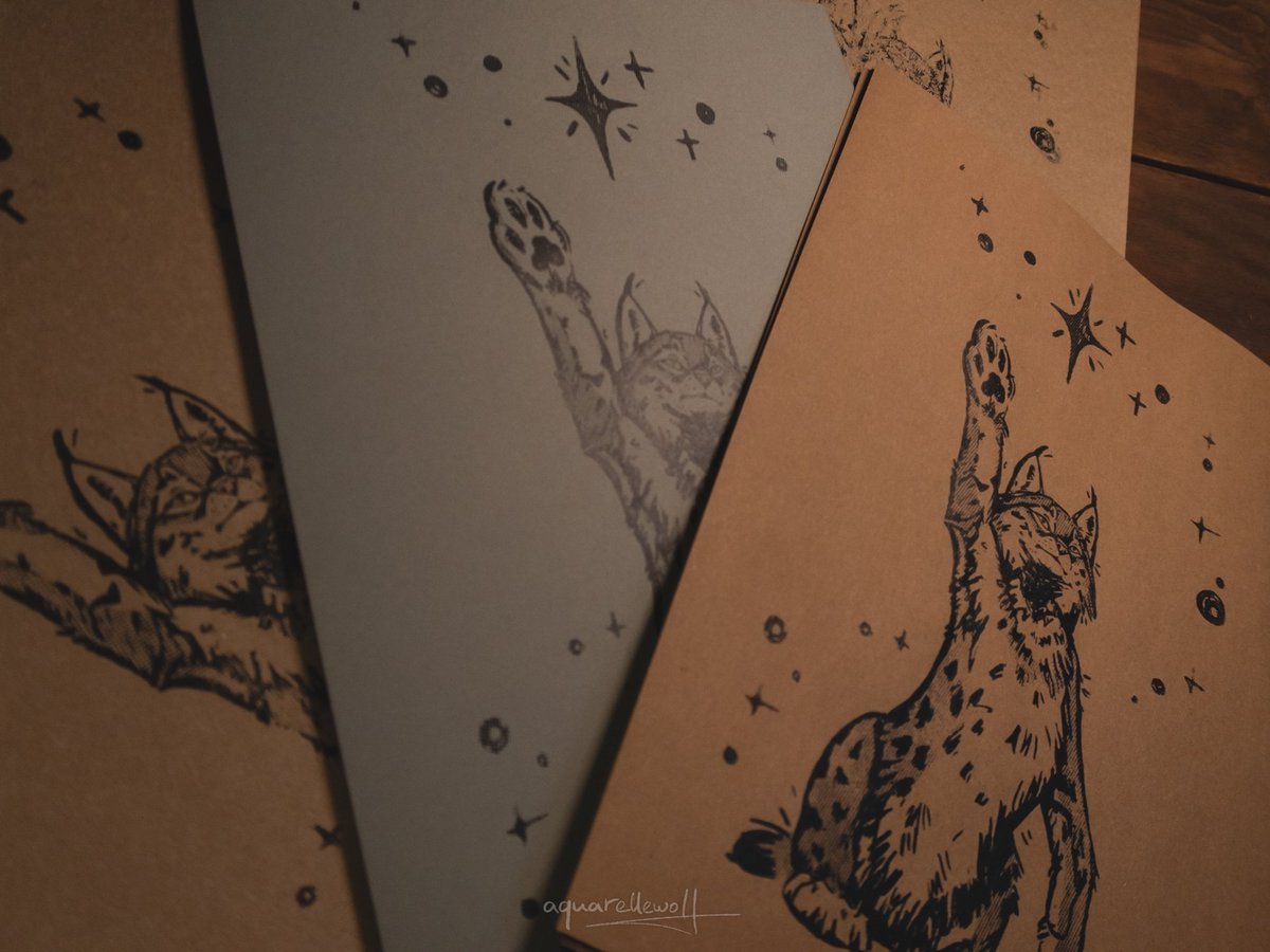 Print Lynx and Stars. 
Screen printing.

#aquarellewolf #aesthetic #artist #art #lynx #lynxart #screenprinting #художник #шелкография #рысь #print