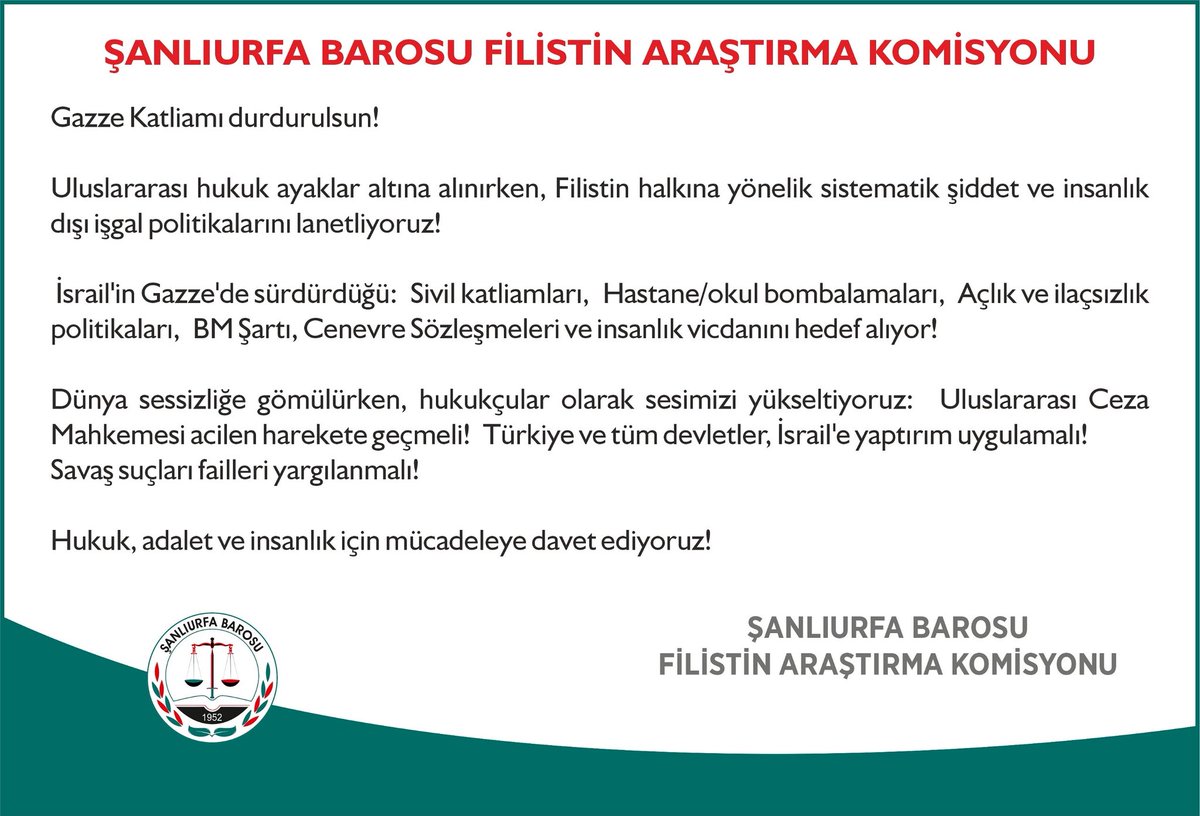 #filistin
#urfabarosu
#filistinaraştırmakomisyonu