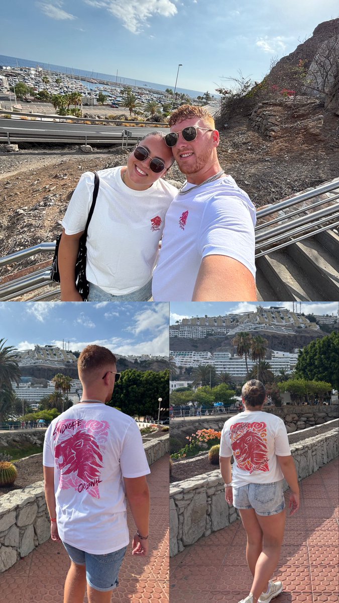 LukeColhoun19's tweet image. Well, what a lovely holiday we had! We were so happy when our @SyndicateOG tops arrived in time 🤩✈️☀️

Thank you @Syndicate ☺️