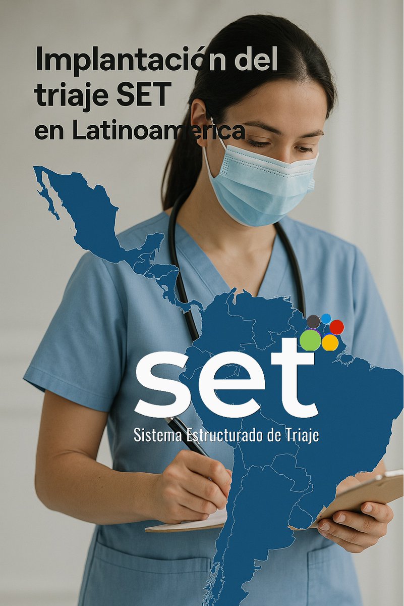 El SET ya está en hospitales de México, Panamá, Ecuador, Perú, Colombia, Chile, Uruguay y Paraguay, mejorando la atención en urgencias.

Quieres que tu centro se una a esta familia? Contáctanos y elevemos juntos el estándar de salud en Latinoamérica🚀#eSalud #Triaje #SET #triage