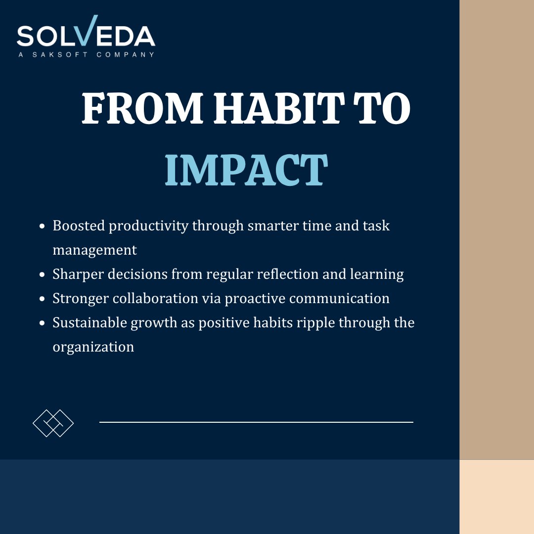 SolvedaGlobal's tweet photo. #MicroHabits #WorkplaceExcellence #Solveda #LeadershipDevelopment https://t.co/chUAfaefF3