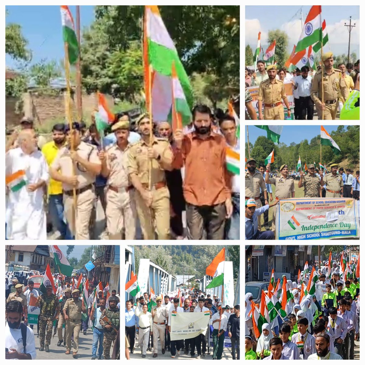 DISTRICT POLICE HANDWARA (@handwarap) on Twitter photo #PoliceHandwara in collaboration with the Education Dept & civil society organized Mega Tiranga Rallies across PD Handwara under #HarGharTiranga & #MeriMaatiMeraDesh.
Students, police, and locals marched with the Tricolour,
<a href="/JmuKmrPolice/">J&K Police</a>
<a href="/KashmirPolice/">Kashmir Zone Police</a>
<a href="/DIGBaramulla/">DIG of Police NKR Baramulla</a> #PoliceHandwara in collaboration with the Education Dept & civil society organized Mega Tiranga Rallies across PD Handwara under #HarGharTiranga & #MeriMaatiMeraDesh.
Students, police, and locals marched with the Tricolour,
<a href="/JmuKmrPolice/">J&K Police</a>
<a href="/KashmirPolice/">Kashmir Zone Police</a>
<a href="/DIGBaramulla/">DIG of Police NKR Baramulla</a>