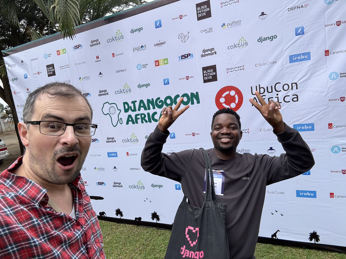 DjangoCon Africa tweet media