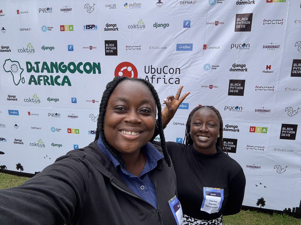 DjangoCon Africa tweet media