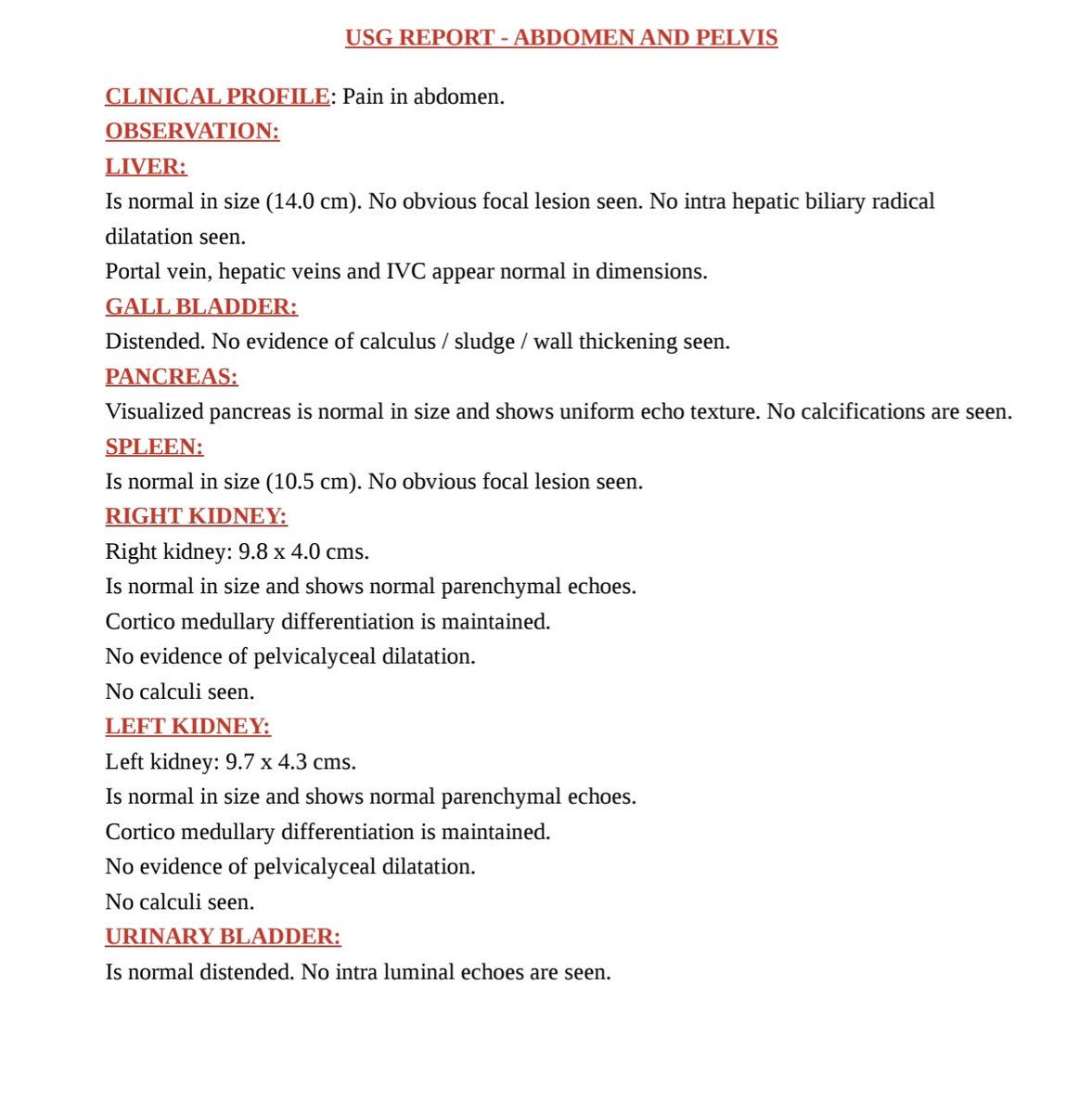 Dear <a href="/AarthiScans/">Aarthi Scans & Labs</a> 
How can you report about a Gall Bladder of a patient who has already undergone Cholecystectomy in December 2023.

The report below belongs to my wife. I am unable to contact you through email or call. Please allow me to send you the full report in chat box.