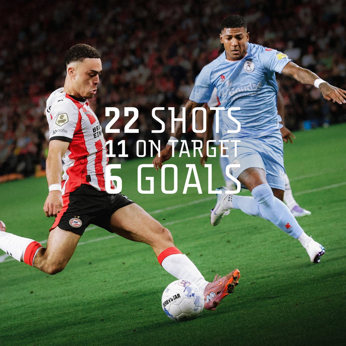 PSV's tweet photo. Your highlight of the game? 🗣️
#PSVSPA