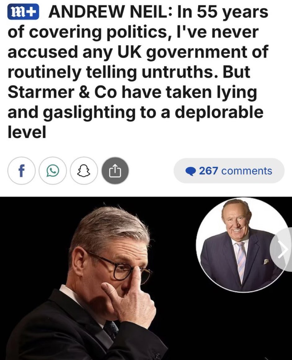 Andrew Neil is right. We have a government of shysters.