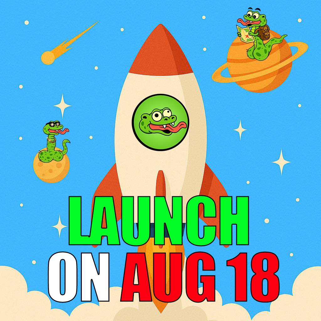snakyway's tweet photo. 🚀 7 Days Until $AKE Launch! 🚀

We’re officially one week away from the $AKE launch on August 18th! #SnakyWay

Lock your spot in now: https://t.co/jMFNWlJSBA 💎 https://t.co/6urMLNHR0x