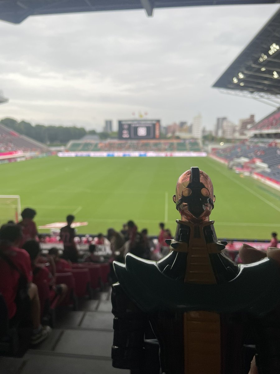 ビリケンさん持ってないので
人造人間サイコショッカーですが勝ちましょう🌸
#セレッソ大阪
#今日はここから