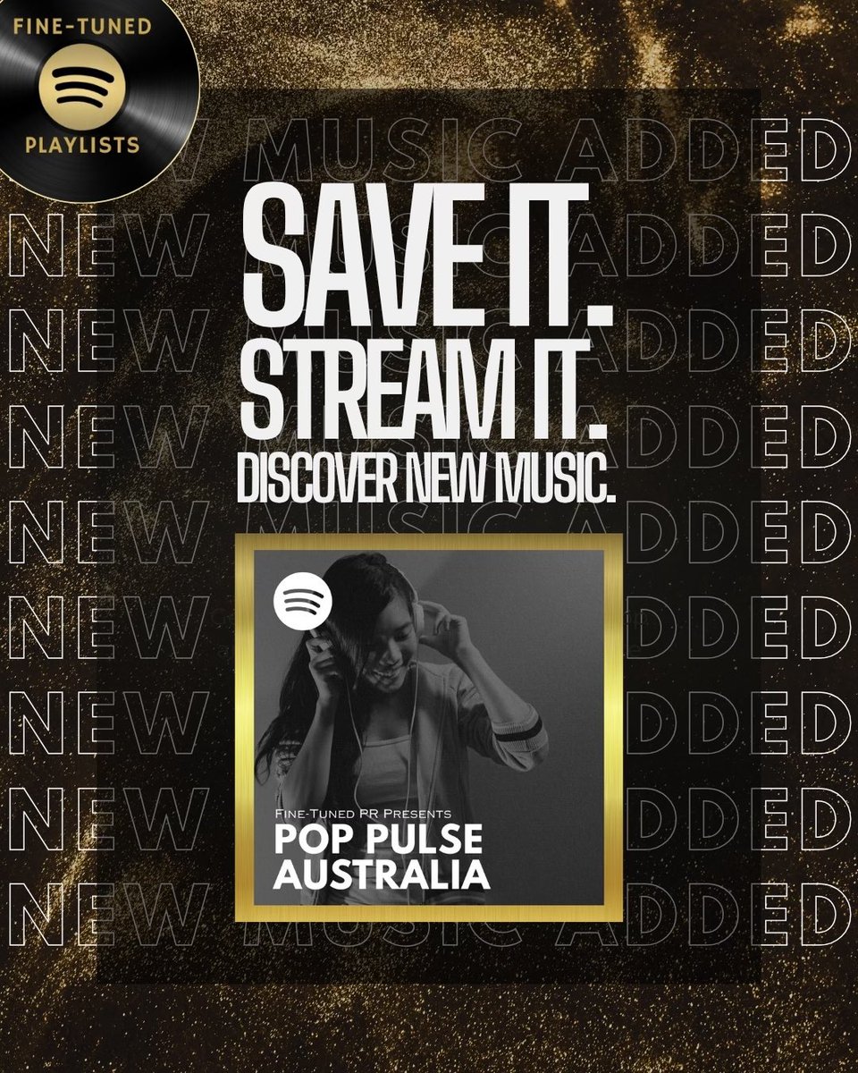 Check out ‘Pop Pulse Australia’ on <a href="/Spotify/">Spotify</a>. Updated weekly and curated as a one hour listening session featuring fresh indie Aussie artists 👏🏻 open.spotify.com/playlist/7Ms9n…

#spotifyplaylist #australianmusic #NewMusicAlert