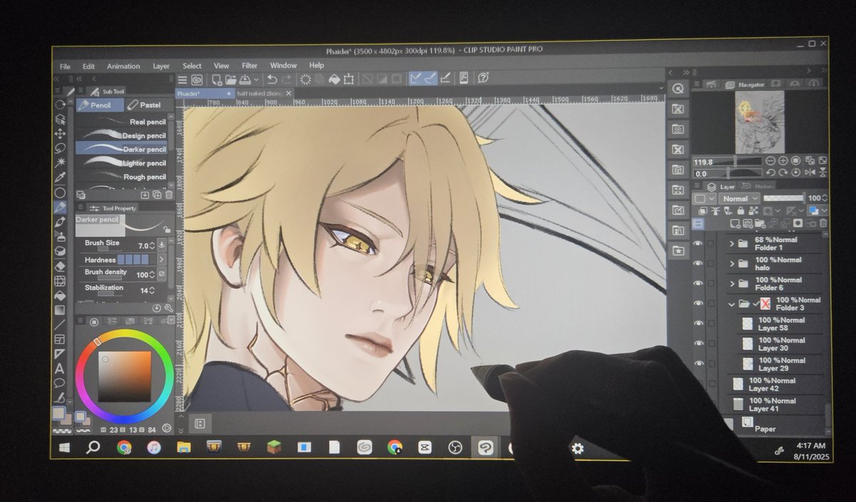 I got a new drawing tablet and life is so much easier now~

#phaidei