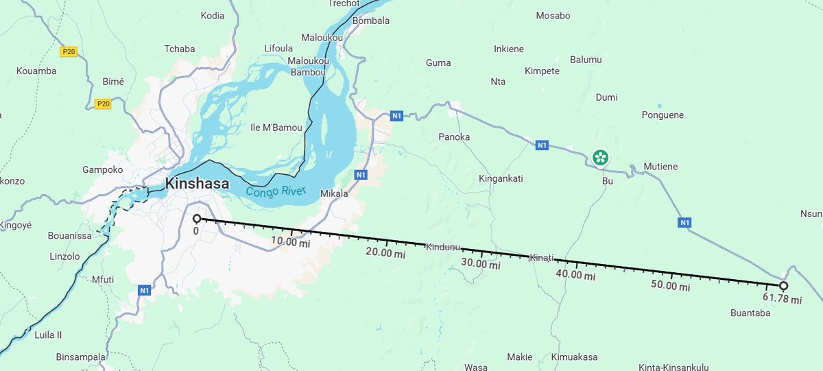 There are army-militia clashes happening within 60 miles of central Kinshasa and very few people are paying attention. 

The Congolese army says it killed 3 Mobondo fighters over the weekend, after the militia attacked a farm and took hostages. radiookapi.net/2025/08/10/act…