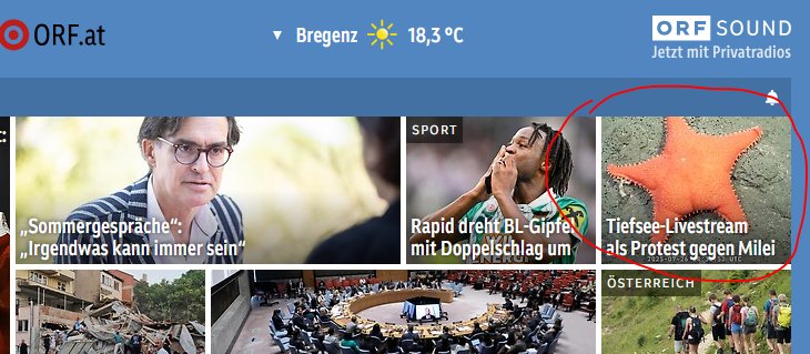 Es gibt eine Million Dinge über Argentinien 🇦🇷 zu berichten 

Zum Beispiel, dass es beweist, dass Inflation vom Staat ausgeht und die wirtschaftliche/budgetäre Misere von Österreich lösbar wäre, aber die Politik sich dagegen entscheidet.

Der ORF berichtet stattdessen das.
